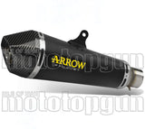 Système D'Échappement Homologué Au Niveau Sonore X-Kone Nichrom Noir Carbon - Arrow Special Parts Compatible Avec Suzuki Gsx-S 950 (2021-2023)