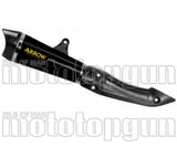 Système D'Échappement Homologué Au Niveau Sonore X-Kone Nichrom Noir Carbon - Arrow Special Parts Compatible Avec Kawasaki Z 125 (2021-2024)