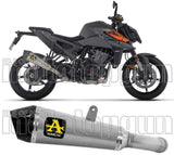 Système D'Échappement Homologué Au Niveau Sonore X-Kone Titanium Carbon - Arrow Special Parts Compatible Avec Ktm 990 Duke (2024-2026)