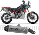 Système D'Échappement Homologué Au Niveau Sonore Indy-Race Evo Titanium - Arrow Special Parts Compatible Avec Aprilia Tuareg 660 (2025-2026)