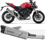 Système D'Échappement Homologué Au Niveau Sonore Indy-Race Evo Titanium Embout Carby - Arrow Special Parts Compatible Avec Honda Cb 1000 Hornet (2025-2026)