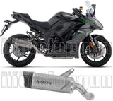Système D'Échappement Homologué Au Niveau Sonore Indy-Race Evo Titanium Embout Carby - Arrow Special Parts Compatible Avec Kawasaki Ninja 1100 Sx (2025-2026)