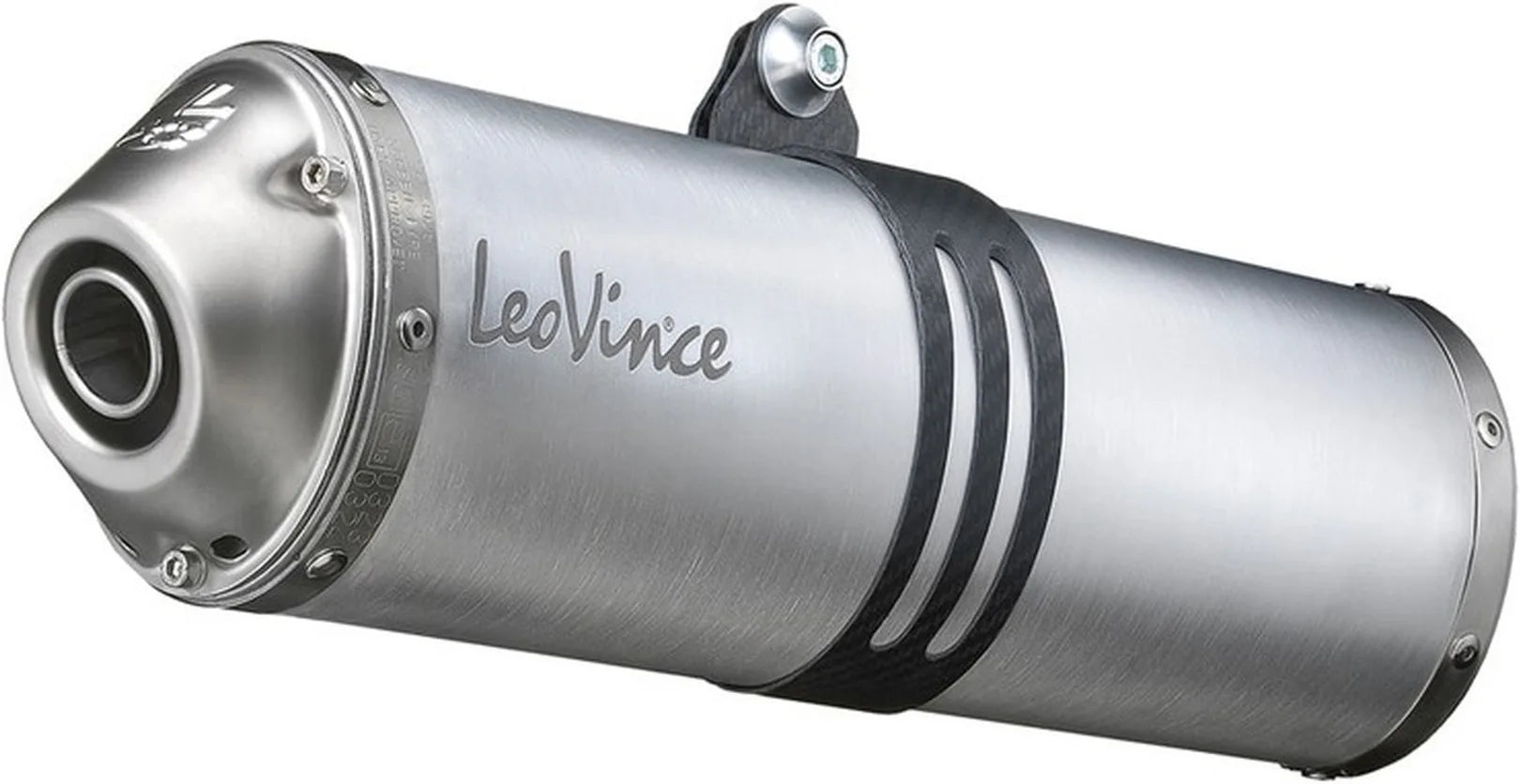 Système D'Échappement Homologué Au Niveau Sonore Lv-X Aluminium Embout Acier - Leovince Compatible Avec Suzuki Dr 650 Se (1996-2015)