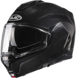 Flip-Up Motorcycle Helmet Hjc I100 Advanced Polycarbonate Metal Black Size 11 Xxl