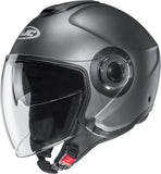Casque Urban Pour Moto Hjc I40N Advanced Polycarbonate Titane Semi-Mat Taille 11 Xxl