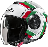 Casque Urban Pour Moto Hjc I40N Advanced Polycarbonate Mc41 Velu Taille 06 Xs