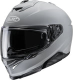 Casque Intégral Pour Moto Hjc I71 Advanced Polycarbonate Gris Taille 08 M