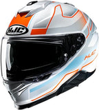 Casque Intégral Pour Moto Hjc I71 Advanced Polycarbonate Mc27 Iorix Taille 09 L