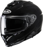 Casque Intégral Pour Moto Hjc I71 Advanced Polycarbonate Noir Métallisé Taille 08 M