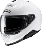 Casque Intégral Pour Moto Hjc I71 Advanced Polycarbonate Blanc Perlé Taille 05 Xxs