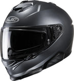 Casque Intégral Pour Moto Hjc I71 Advanced Polycarbonate Anthracite Semi-Mat Taille 06 Xs