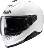 Casque Intégral Pour Moto Hjc I71 Advanced Polycarbonate Blanc Perlé Semi-Mat Taille 05 Xxs