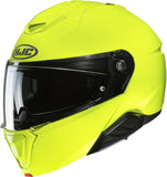 Casque Modulable Pour Moto Hjc I91 Advanced Polycarbonate Composite Vert Fluorescent Taille 12 Xxxl