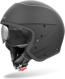 Casque Urban Pour Moto Airoh J 110 - J111 Composite Carbon Noir Mat Color Taille S