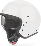 Casque Urban Pour Moto Airoh J 110 - J114 Composite Carbon Blanc Gloss Color Taille S