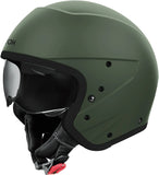 Casque Urban Pour Moto Airoh J 110 - J1170 Composite Carbon Vert Militaire Mat Color Taille Xl