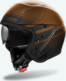 Casque Urban Pour Moto Airoh J 110 - J1S29 Composite Carbon Bronze Mat Slim Taille Xxl