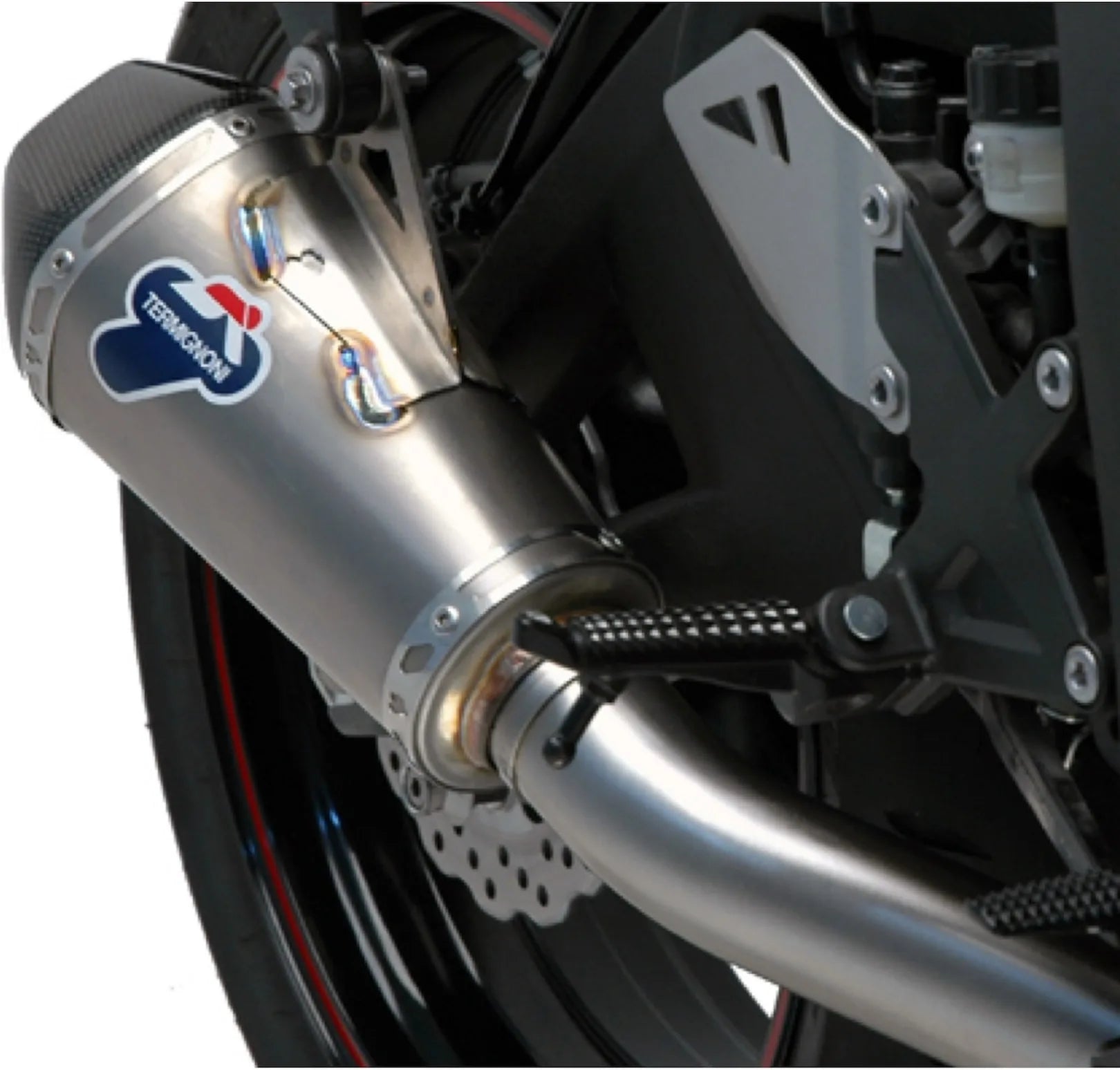 Système D'Échappement Homologué Au Niveau Sonore Relevance Titanium Carbon Cap - Termignoni Compatible Avec Kawasaki Zx-10R (2010-2012)