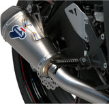 Système D'Échappement Homologué Au Niveau Sonore Relevance Titanium Carbon Cap - Termignoni Compatible Avec Kawasaki Zx-10R (2010-2012)