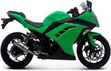 Échappement Sans Homologation Sonore Relevance Carbon Acier Inox Cap - Termignoni Compatible Avec Kawasaki Ninja 300 R (2012-2017)