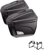 Side Cases K22N + Side Cases Holder - Kappa Moto Compatible With Aprilia Tuareg 660 (2021-2023)