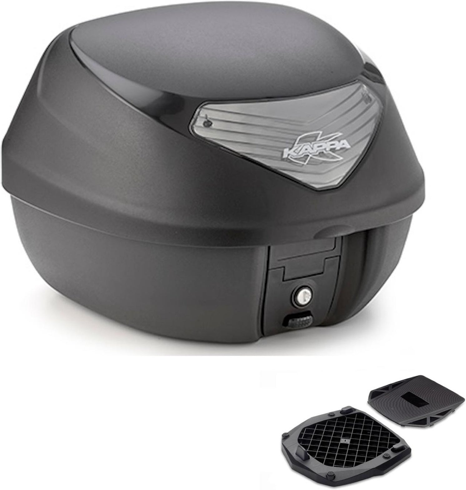 Top Case K29Nt + Rear Rack - Kappa Moto Compatible With Piaggio Vespa Primavera 150 (2014-2023)