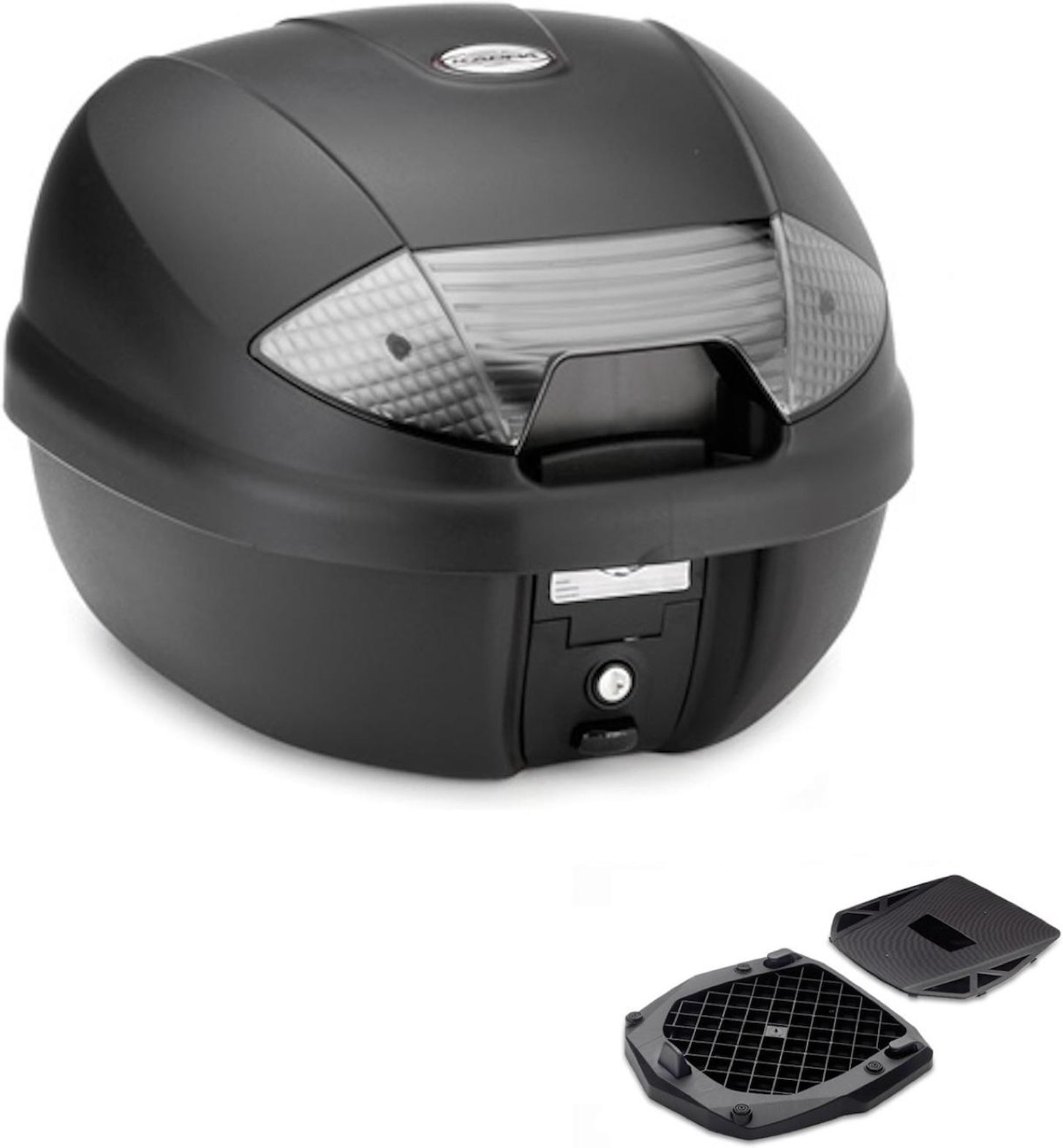 Top Case K30Nt + Rear Rack - Kappa Moto Compatible With Mbk Skycruiser 125 (2010-2012)
