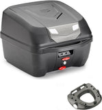 Top Case K320N + Rear Rack Cube - Kappa Moto Compatible With Aprilia Tuareg 660 (2021-2023)