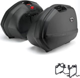 Side Cases K33N + Side Cases Holder - Kappa Moto Compatible With Suzuki V-Strom 1050 Xt (2020-2023)