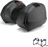 Valises Laterales K33N + Supports Laterales - Kappa Moto Compatible Avec Honda Nc 750 S (2016-2020)
