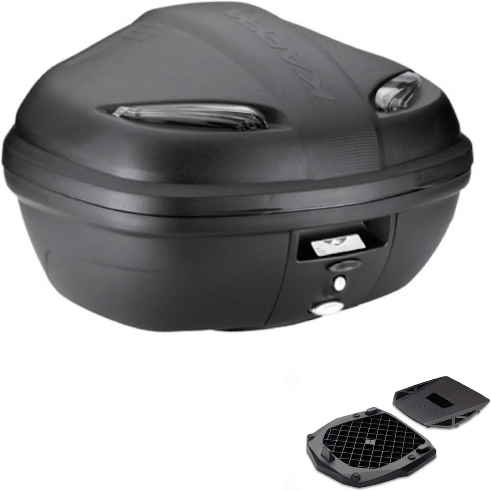 Top Case K47Nt + Support Manta - Kappa Moto Compatible Avec Askoll Ngs1 Ngs2 Ngs3 (2020-2023)