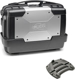 Top Case Kgr33 + Rear Rack Garda - Kappa Moto Compatible With Kawasaki Zr 7 750 (1999-2004)