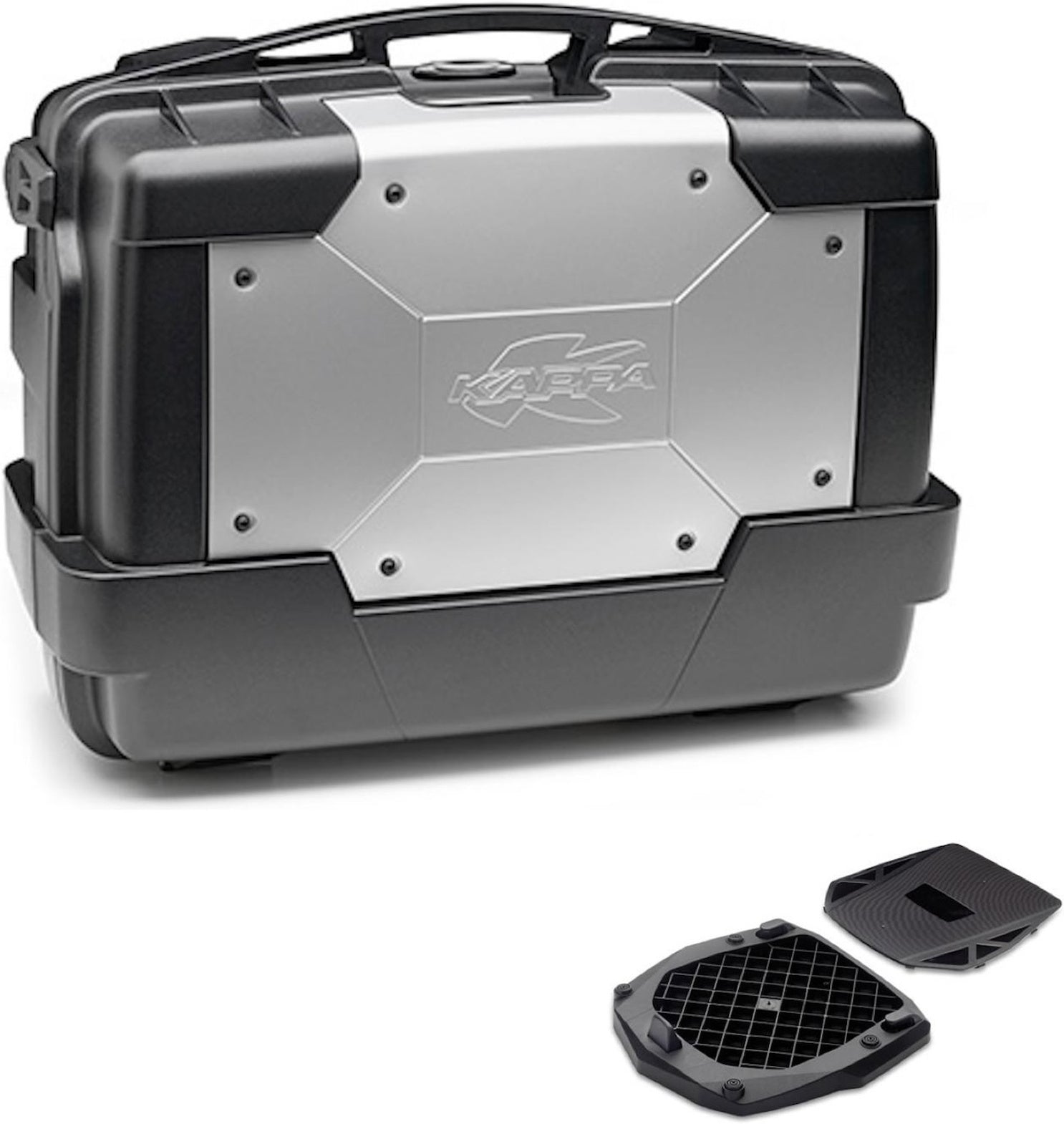 Top Case Kgr33 + Rear Rack Garda - Kappa Moto Compatible With Kawasaki Z 900 Rs (2018-2023)