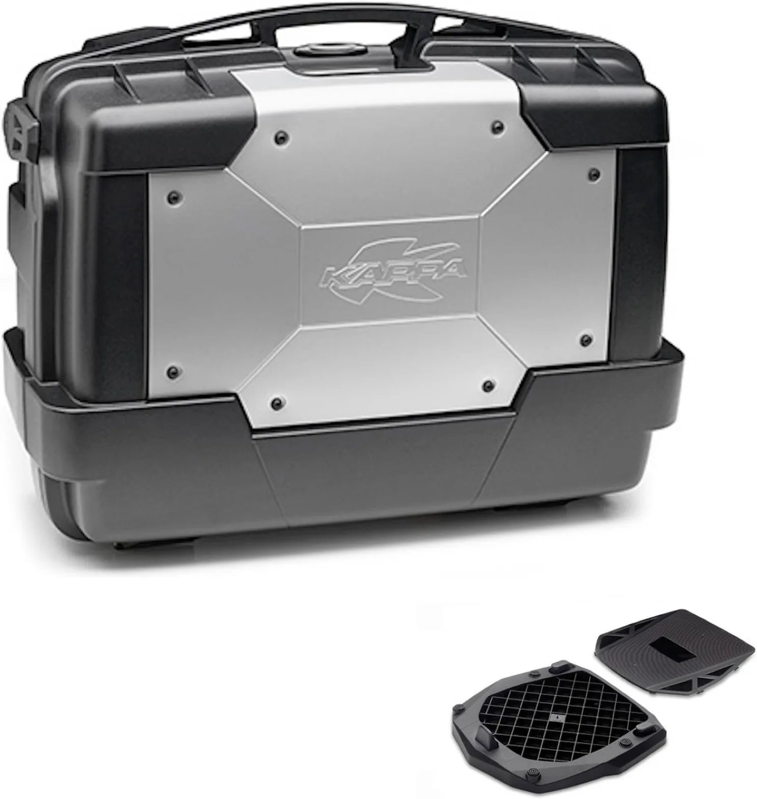 Top Case Kgr33 + Support Garda - Kappa Moto Compatible Avec Mbk Skycruiser 125 (2010-2012)