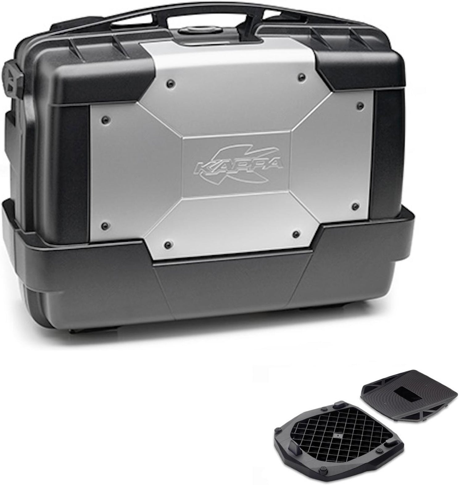 Top Case Kgr33 + Rear Rack Garda - Kappa Moto Compatible With Mbk Skycruiser 125 (2010-2012)