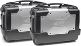 Valises Laterales Kgr33 + Supports Laterales - Kappa Moto Compatible Avec Honda Nc 750 S - Dct (2014-2015)