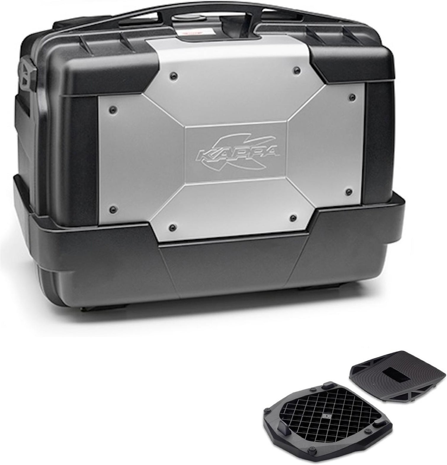 Top Case Kgr46 + Rear Rack Garda - Kappa Moto Compatible With Triumph Street Twin 900 (2016-2022)