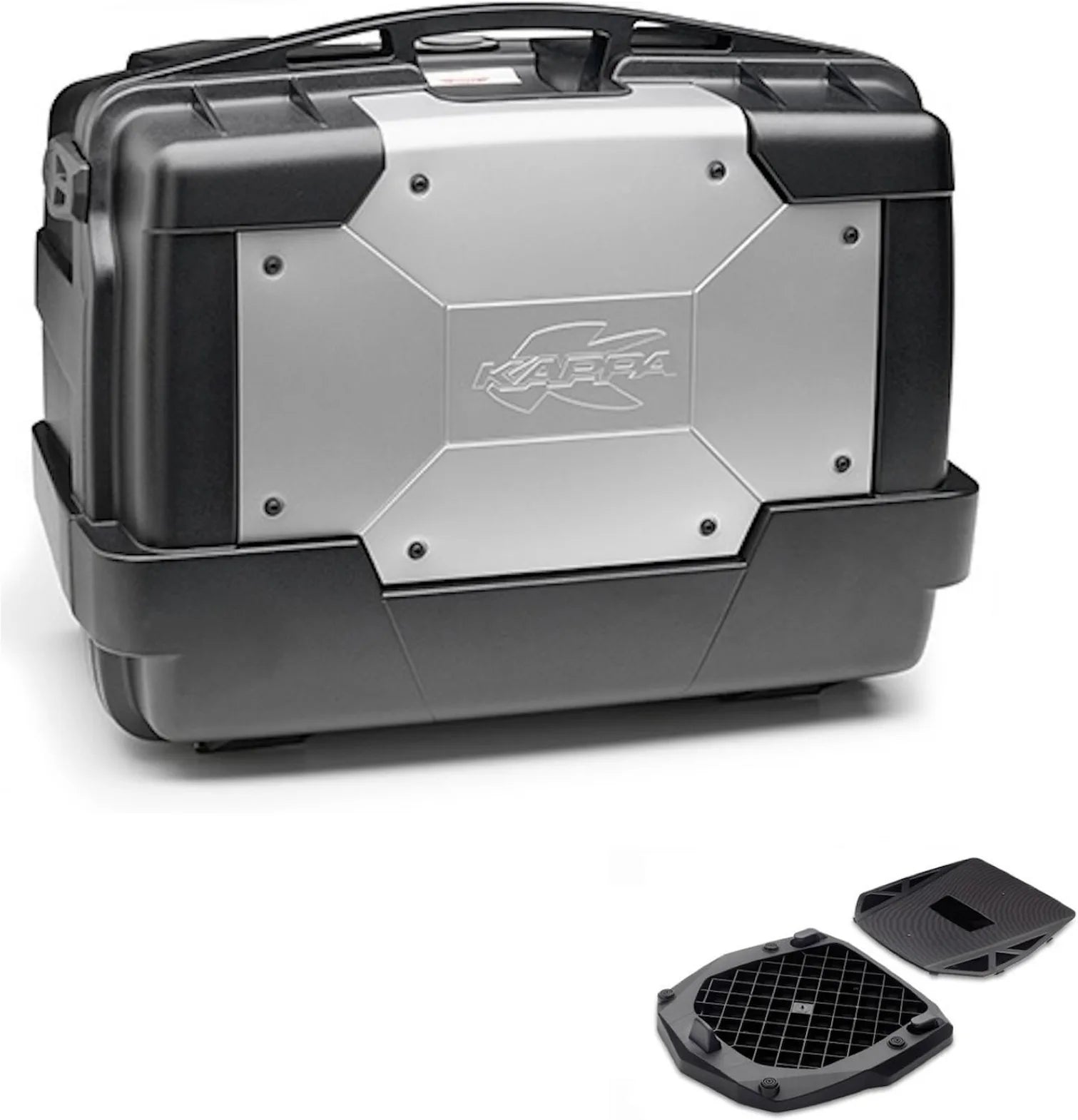 Top Case Kgr46 + Support Garda - Kappa Moto Compatible Avec Mbk Skycruiser 125 (2010-2012)