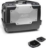 Top Case Kgr46 Garda 46 Lt + Support Monokey - Kappa Moto Compatible Avec Honda Silver Wing 600 - Abs (2001-2009)