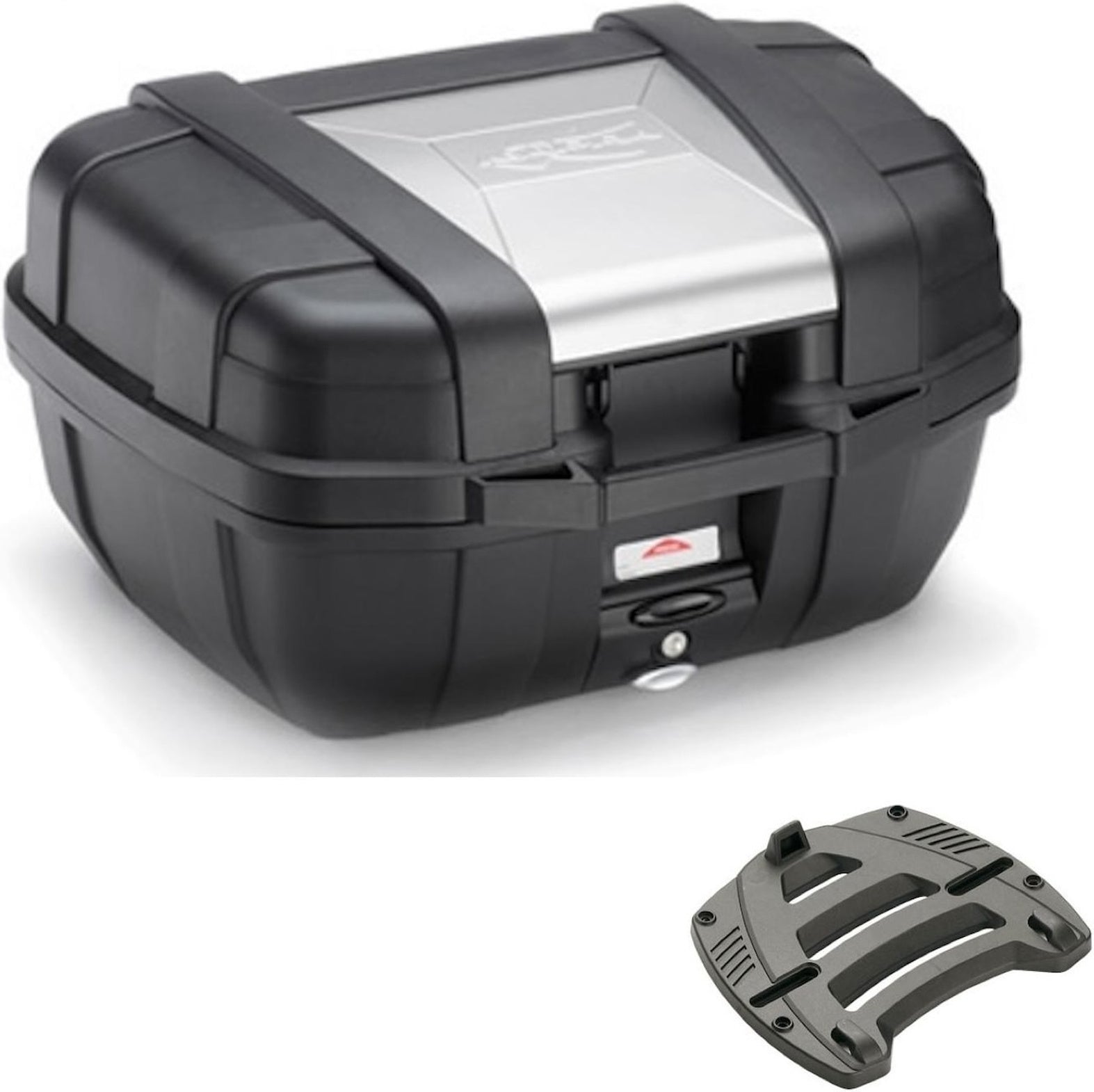 Top Case Kgr52 + Rear Rack Garda - Kappa Moto Compatible With Kawasaki Zr 7 750 S (1999-2004)