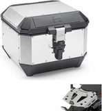 Top Case Kms44A + Support Aluminium K'Mission Aluminium - Kappa Moto Compatible Avec Yamaha Xt 1200 Z Super Ténéré (2010-2020)