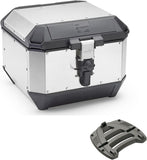 Top Case Kms44A + Rear Rack K'Mission Aluminium - Kappa Moto Compatible With Bmw F 650 Gs (2000-2003)