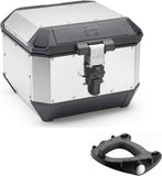 Top Case Kms44A + Support K'Mission Aluminium - Kappa Moto Compatible Avec Honda Cb 650 F (2014-2016)