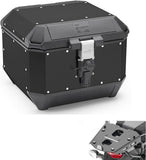Top Case Kms44B + Rear Rack Aluminium K'Mission Aluminium - Kappa Moto Compatible With Triumph Tiger 800 Xc - Xr (2011-2017)