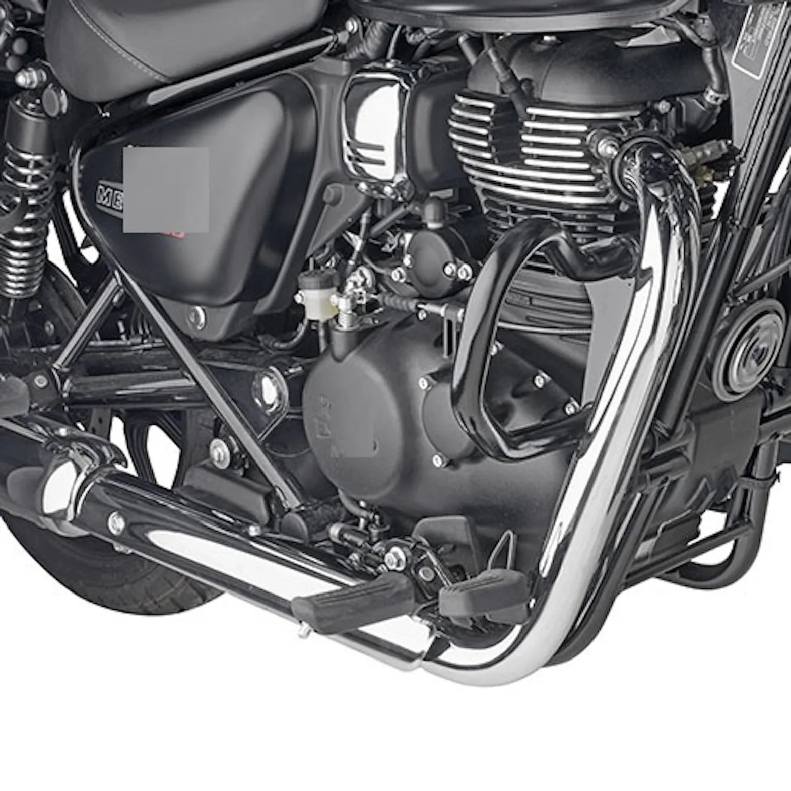 Sabot Moteur - Kappa Moto Compatible Avec Royal Enfield Meteor 350 (2021-2023)