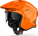 Casque Urban Pour Moto Airoh Kombakt - Ko32 Thermoplastic Hrt Orange Gloss Color Taille M
