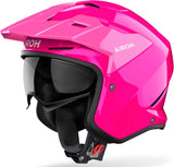 Casque Urban Pour Moto Airoh Kombakt - Ko54 Thermoplastic Hrt Rose Gloss Color Taille Xs