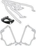 Support Monokey + Supports Laterales Monokey - Kappa Moto Compatible Avec Triumph Bonneville T100 (2017-2022)
