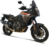 Système D'Échappement Homologué Au Niveau Sonore Carbon T Carbon Cap - Termignoni Compatible Avec Ktm 1290 Super Adventure (2019-2020)