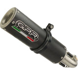 Complete Exhaust System Without Catalytic Converter And Without Sound Certification M3 Black Titanium - Gpr Compatible With Voge Brivido 125 R (2025-2026)